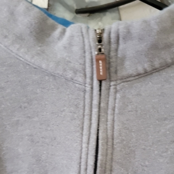 Peter Millar 100 cotton gray Men's pullover sweater size Medium . - Picture 4 of 13